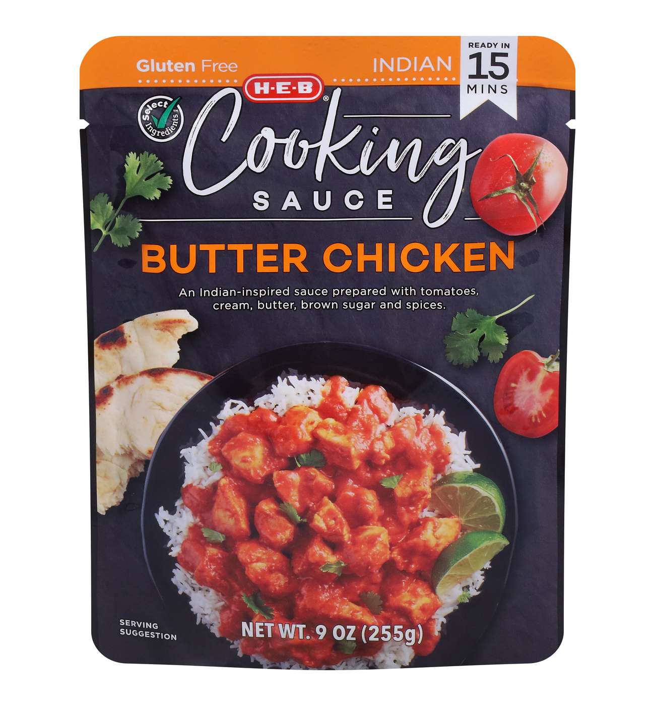 H-E-B Cooking Sauce - Butter Chicken; image 1 of 4