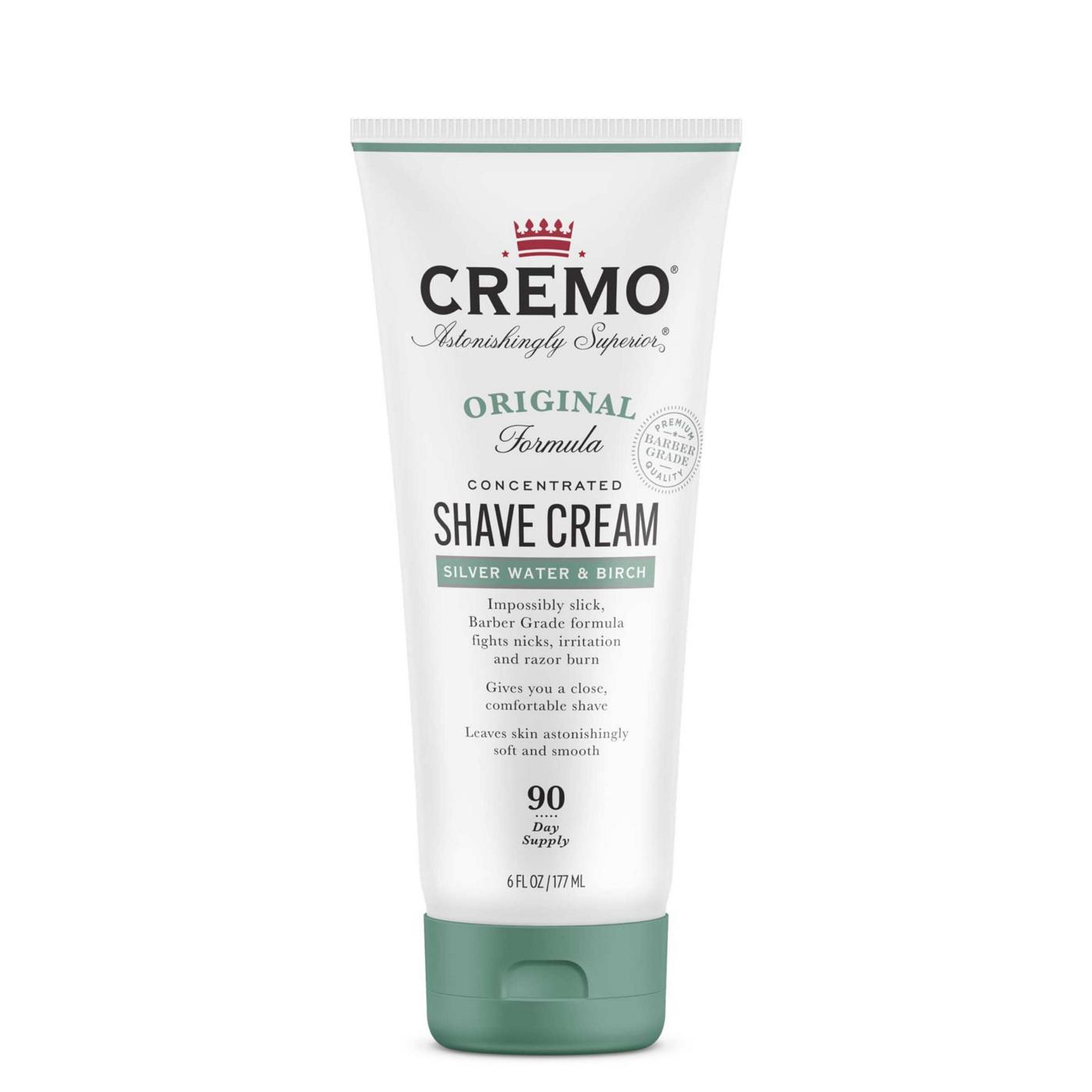 Cremo Shave Cream - Silver Water & Birch; image 1 of 7