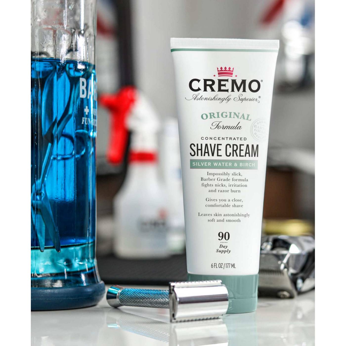 Cremo Shave Cream - Silver Water & Birch; image 2 of 7