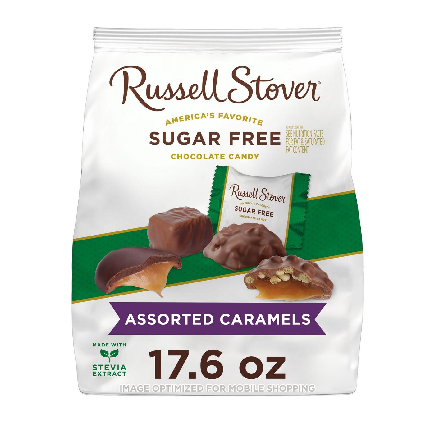 Russell Stover Sugar Free Assorted Caramels; image 1 of 8