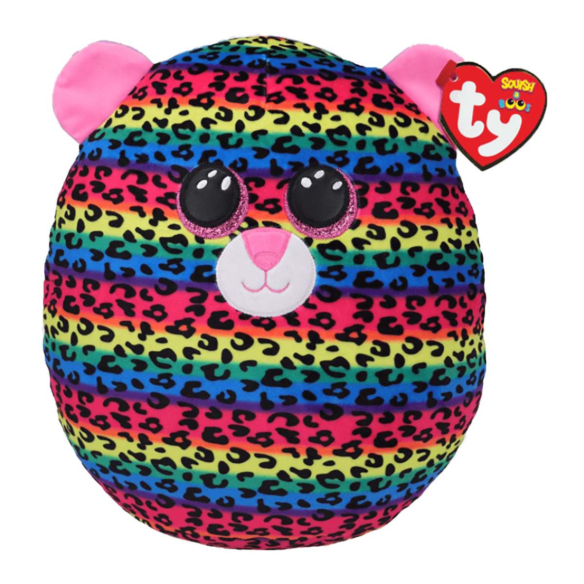 ty Dotty Multicolor Leopard SquishABoos Plush Shop Plush Toys at HEB