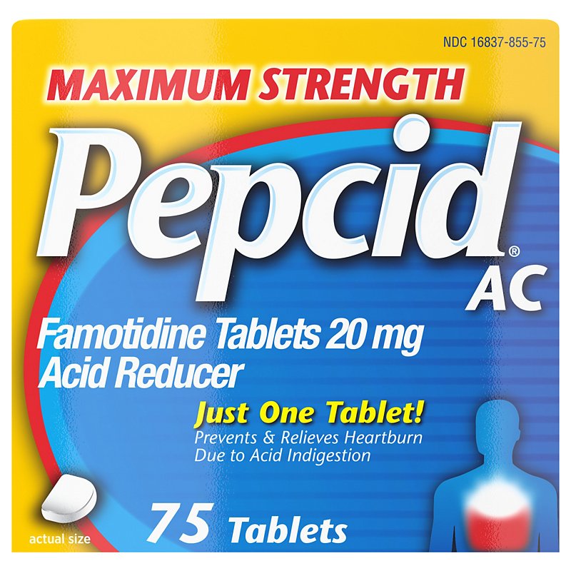 does pepcid ac relieve nausea