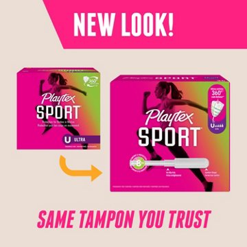 Playtex Sport Tampons - Ultra, Unscented, 36 ct