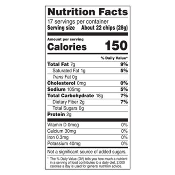Tostitos Bite Size Rounds Corn Tortilla Chips - Party Size
