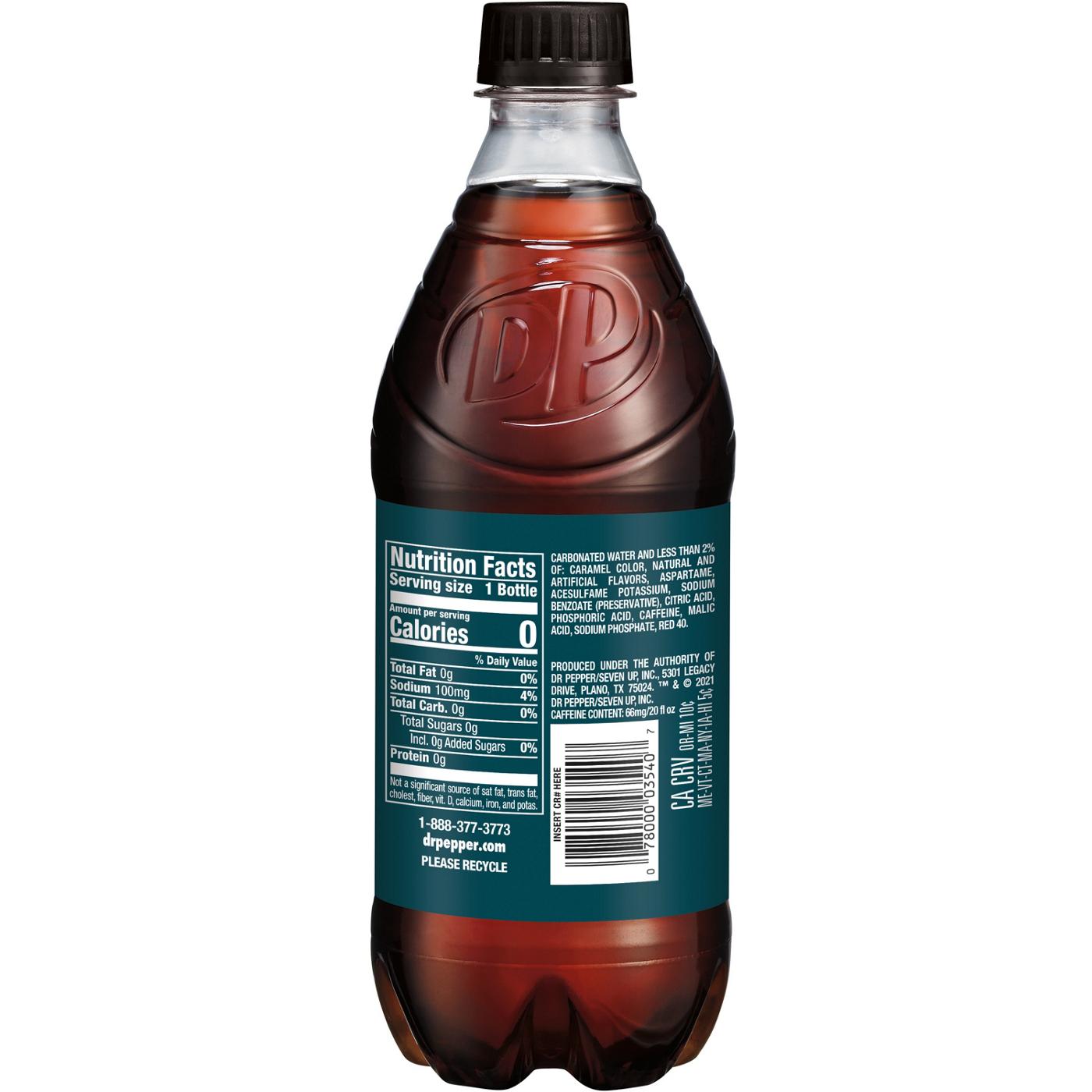 Dr Pepper Cherry Zero Sugar Soda; image 7 of 7