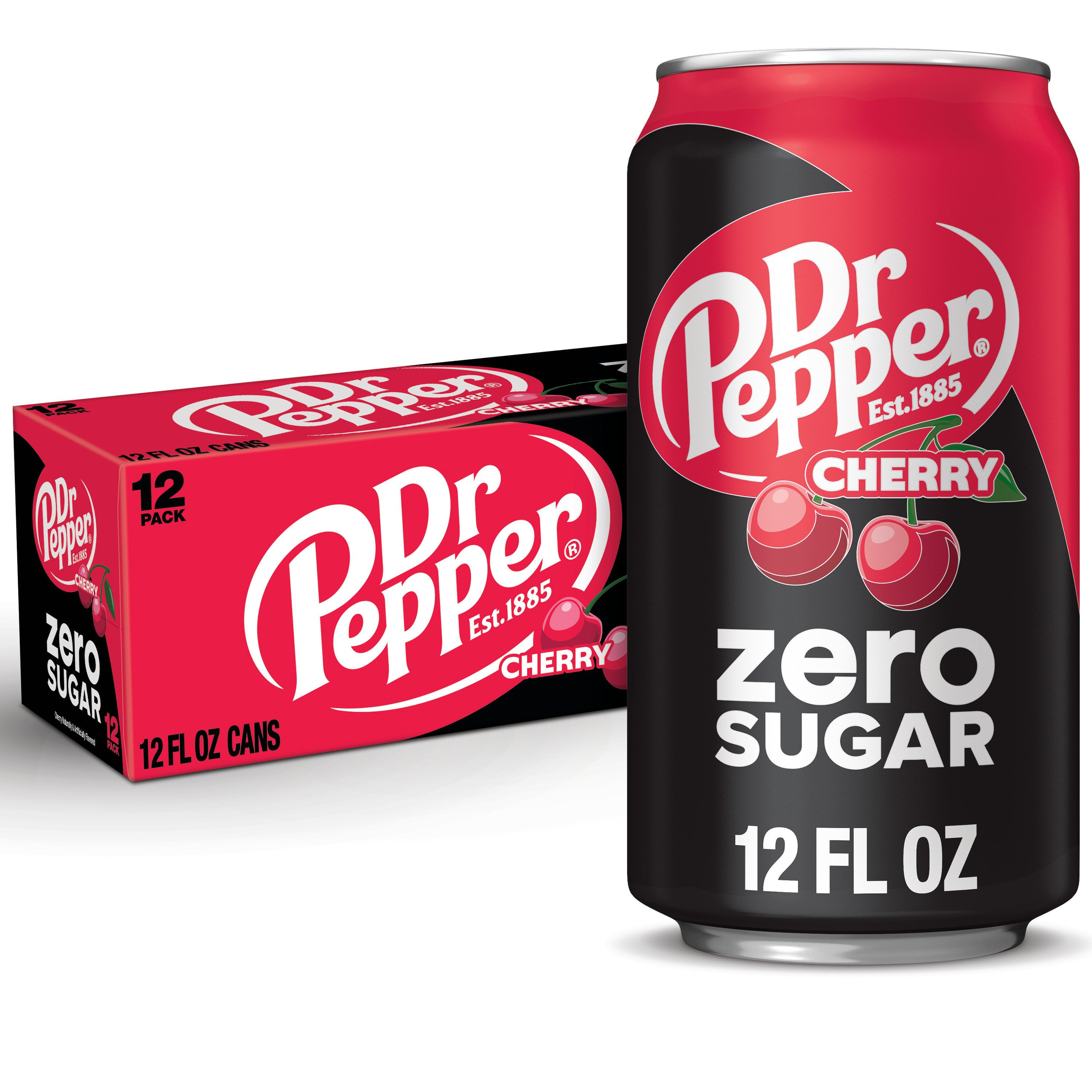 Dr Pepper And Cream Soda Zero Sugar Cans - 12-12 Fl. Oz. - Safeway