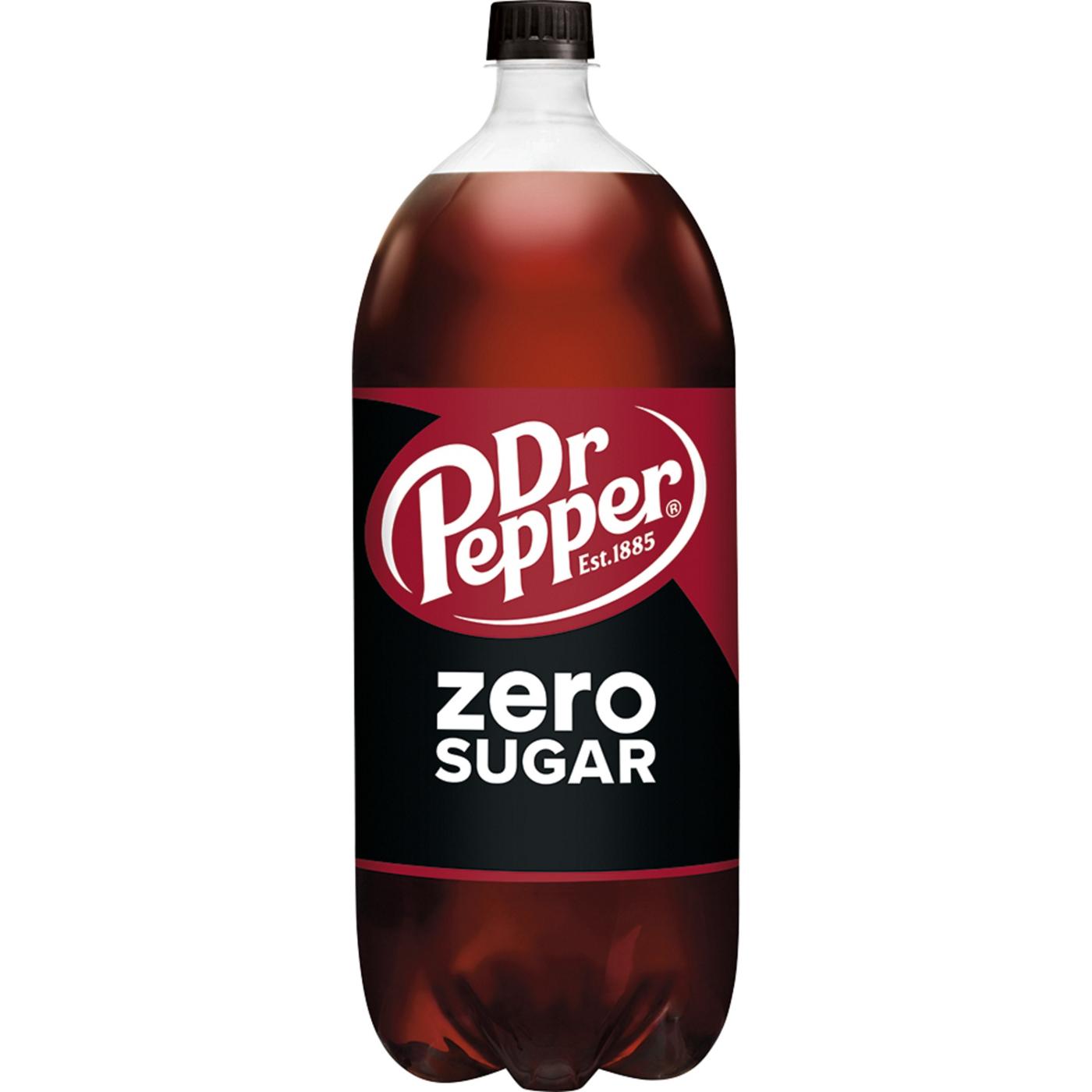 Dr Pepper Zero Sugar Soda; image 3 of 6