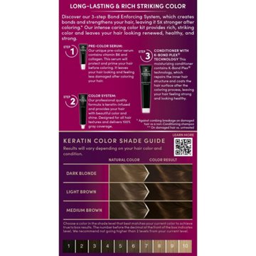 Schwarzkopf Keratin Color Permanent Hair Color - 5.0 Medium Brown