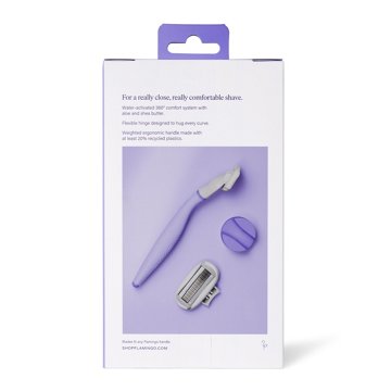 Flamingo Women’s 5 Blade Razor Kit - Lilac