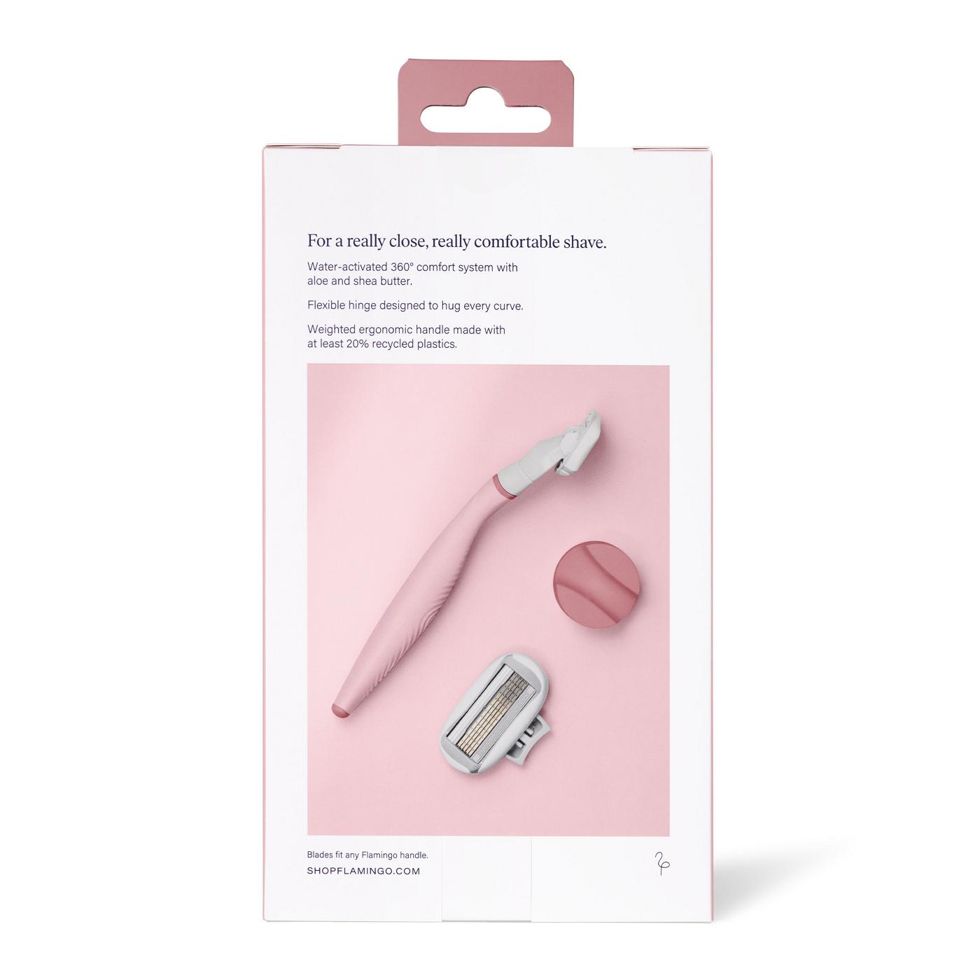 Flamingo Women’s 5 Blade Razor - Rose; image 2 of 8