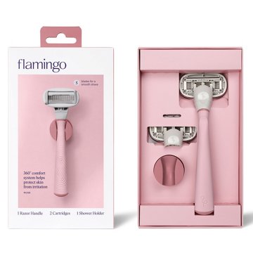 Flamingo Women’s 5 Blade Razor - Rose