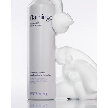 Flamingo Women's Foaming Shave Gel, 6.7 oz