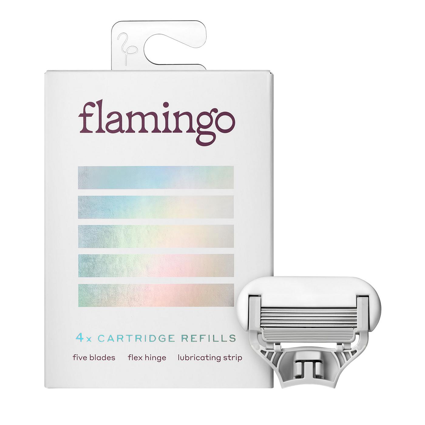 Flamingo Five-Blade Razor Cartidges; image 4 of 6