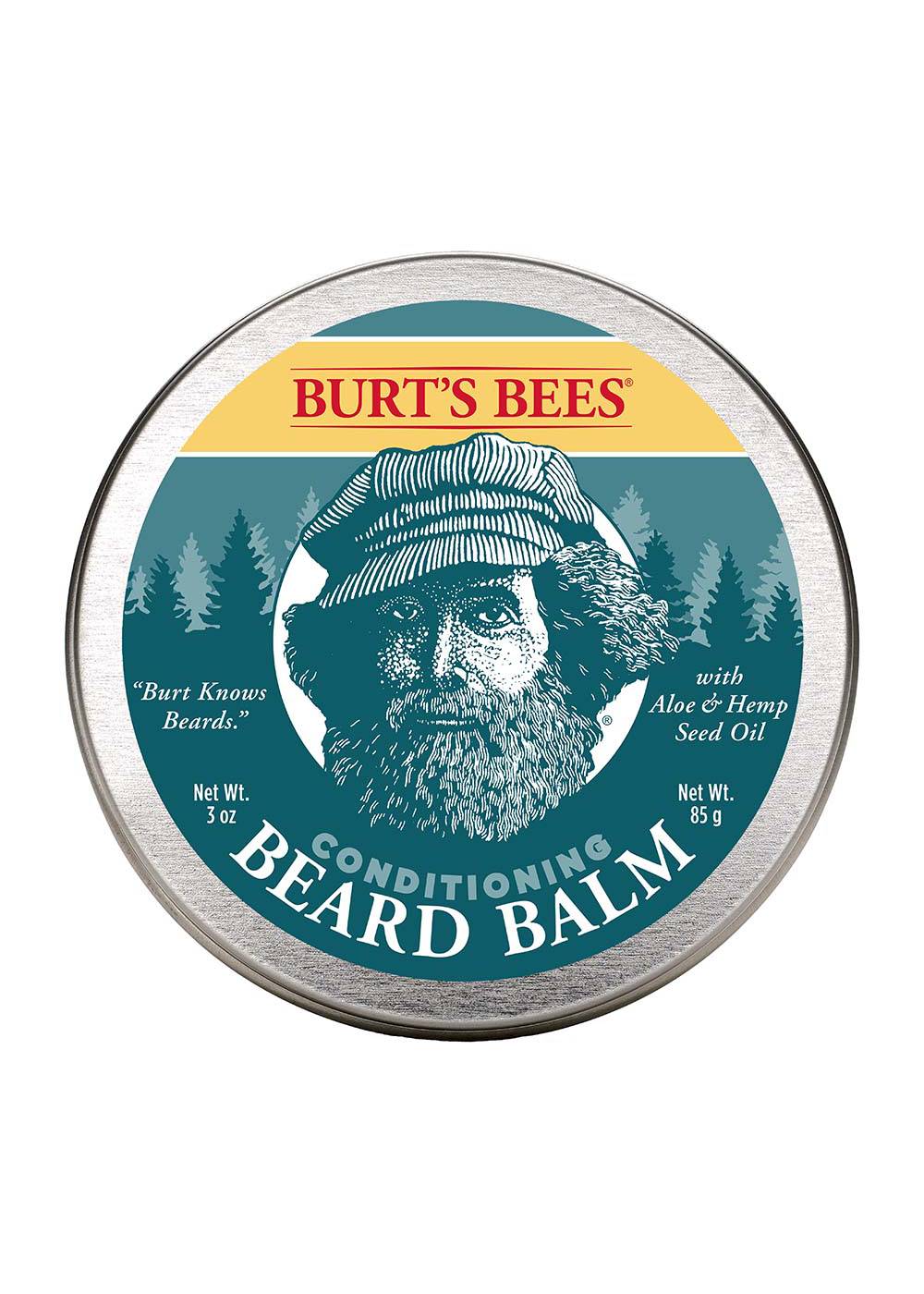 Burt's Bees Men's Conditioning Beard Balm with Aloe & Hemp; image 1 of 2