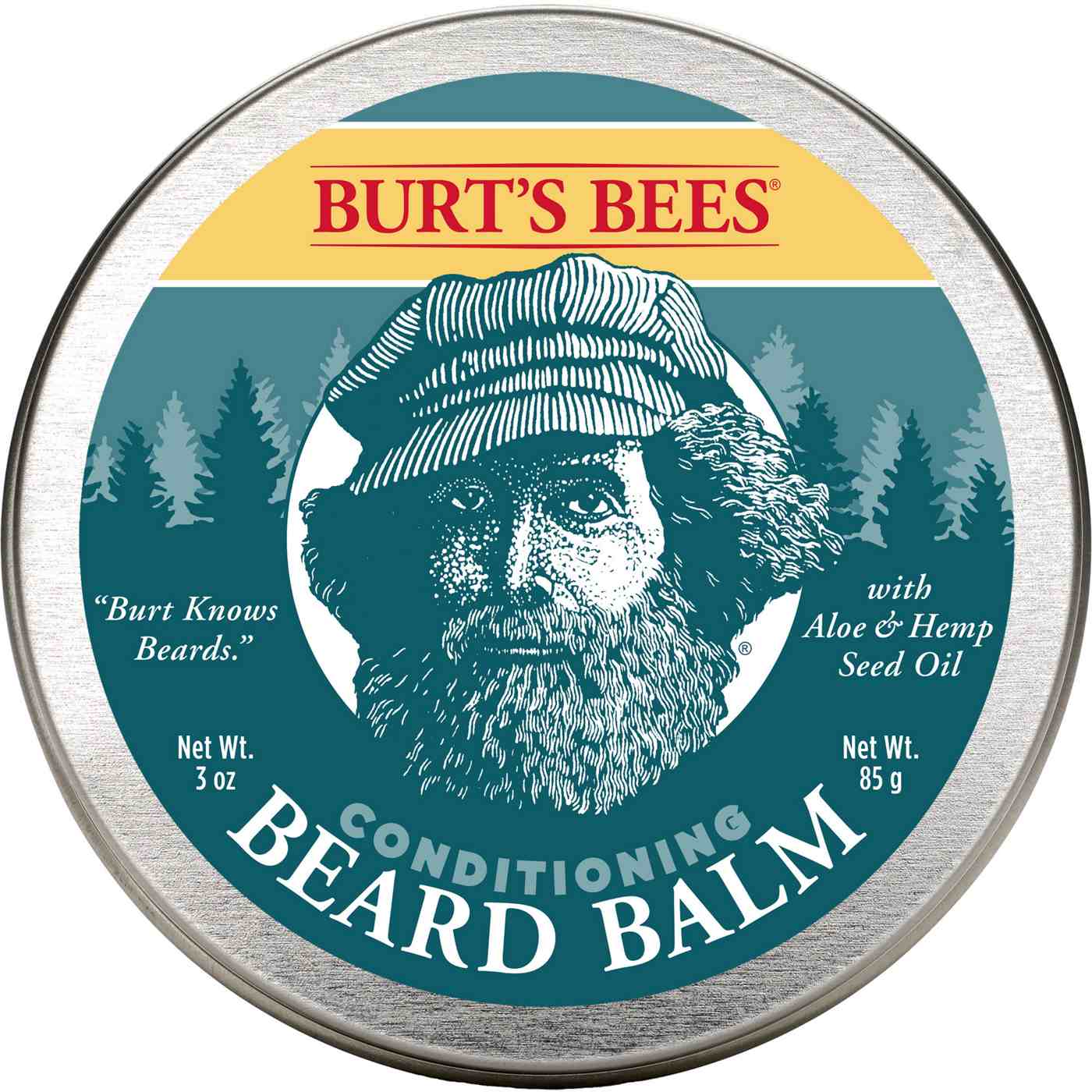 Burt's Bees Men's Conditioning Beard Balm with Aloe & Hemp; image 1 of 3