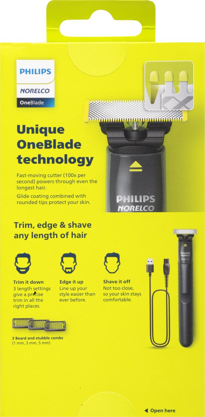 Philips Norelco One Blade Wet Trimmer; image 2 of 2