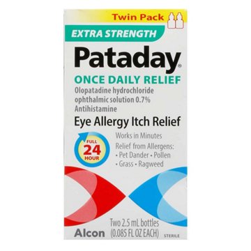 Pataday Extra Strength Once Daily Relief Eye Drops, 2 pk