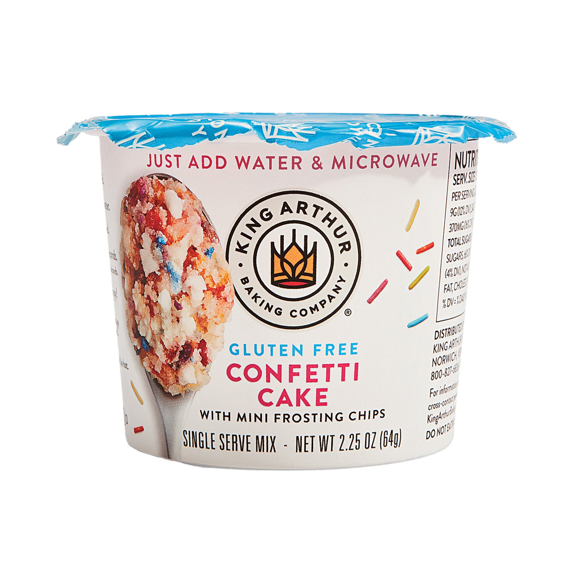 King Arthur Gluten Free Confetti Cake Mix Cup - Shop Baking mixes at H-E-B