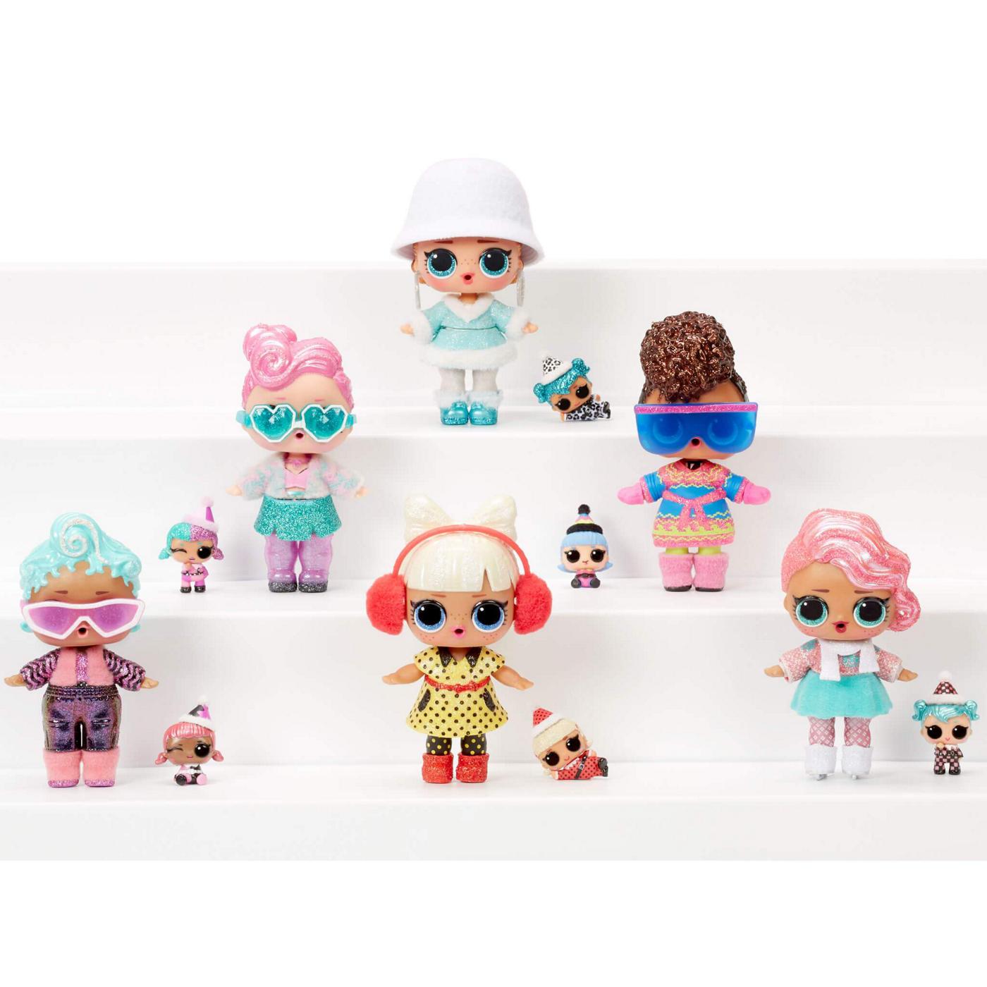 L.O.L. Surprise Winter Chill Present Sparkle Surprise Doll Shop Action figures dolls at H E B