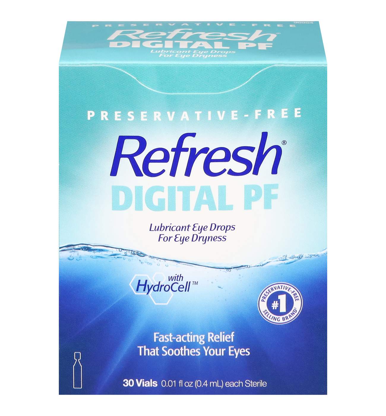 Allergan Refresh Digital PF Eye Drop Vials; image 1 of 3