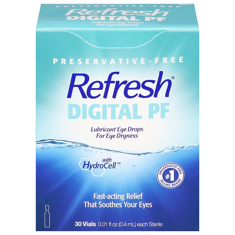 Allergan Refresh Digital Pf Eye Drop Vials Shop Eye And Ear Care At H E B