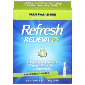 Refresh Relieva PF Eye Drop Vials, 30 ct
