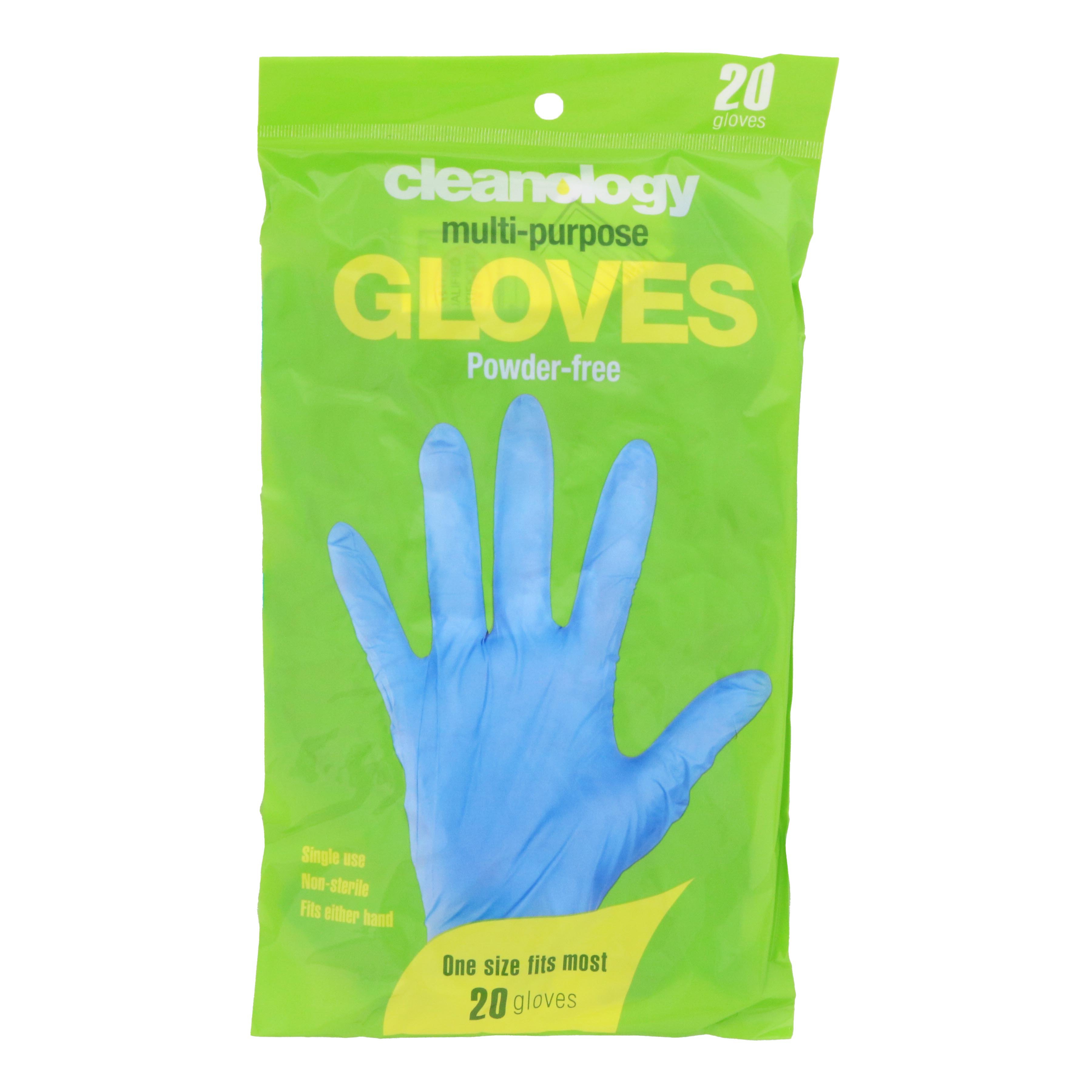 Cleanology Blue MultiPurpose Single Use Gloves Shop Gloves at HEB