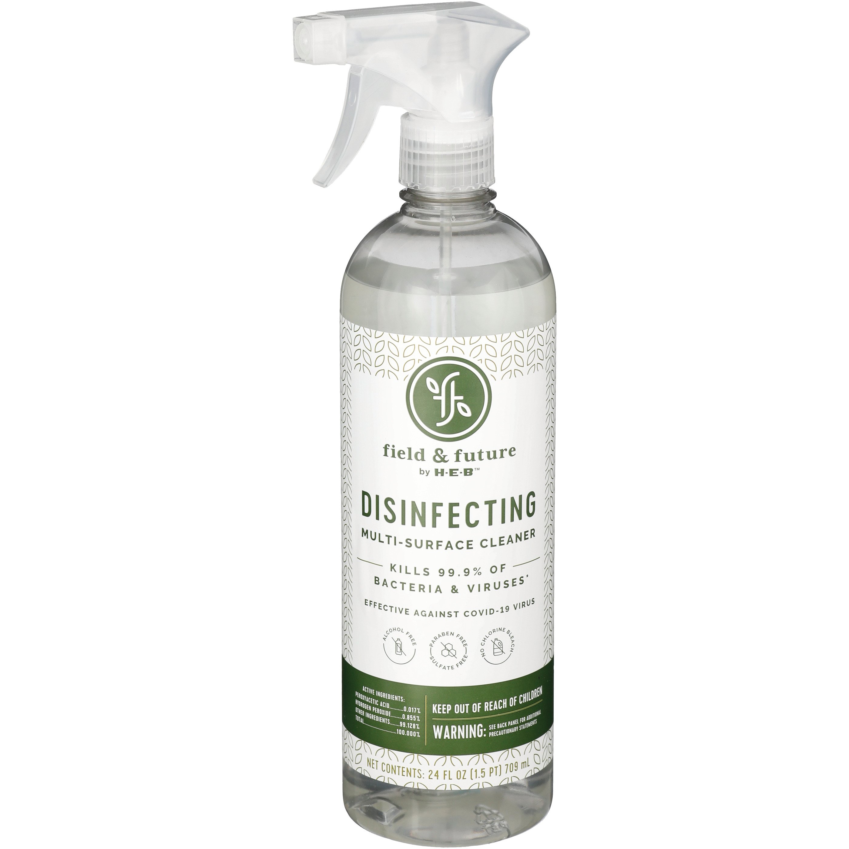 Field & Future by H-E-B Disinfecting Multi-Surface Cleaner, 24 oz