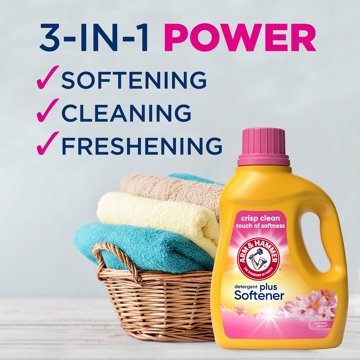 Arm & Hammer Orchard Bloom Liquid Laundry Detergent Plus Softener 75 Loads