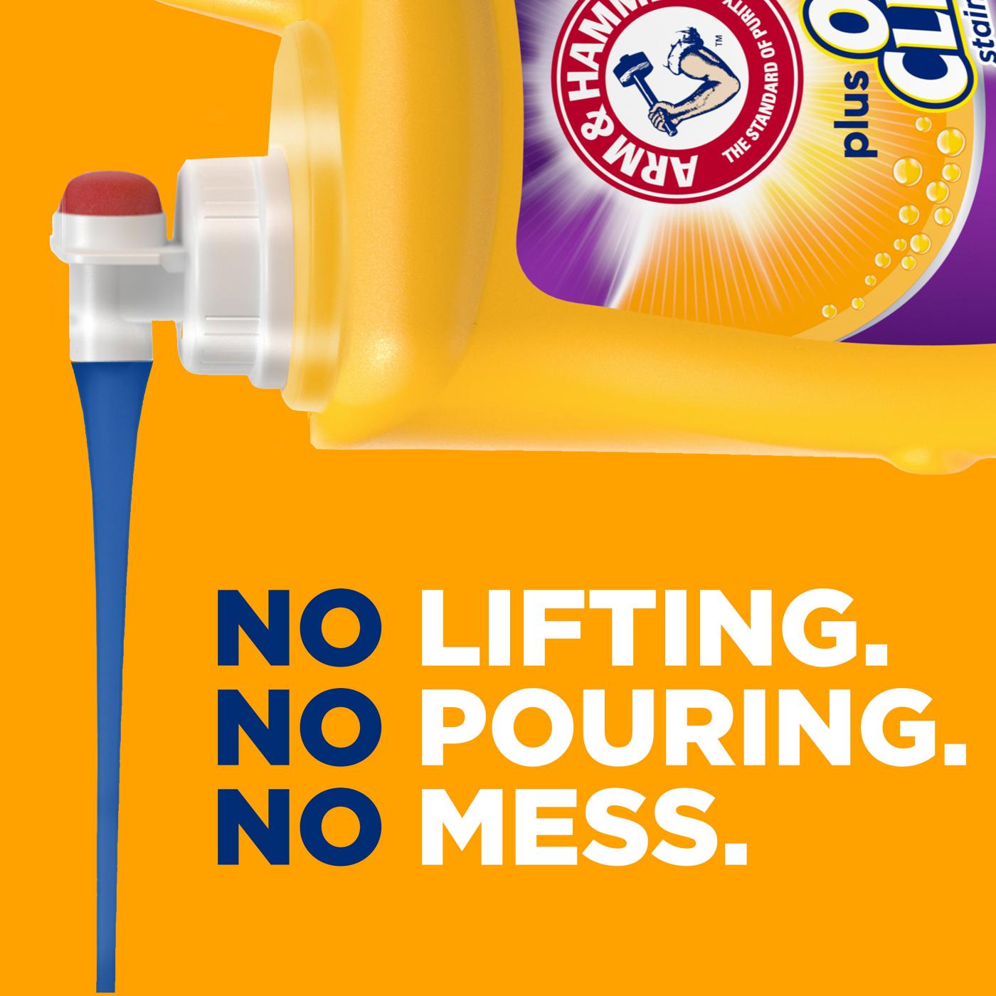 Arm & Hammer Plus OxiClean Odor Blasters HE Liquid Laundry Detergent, 100 Loads - Fresh Burst; image 5 of 11