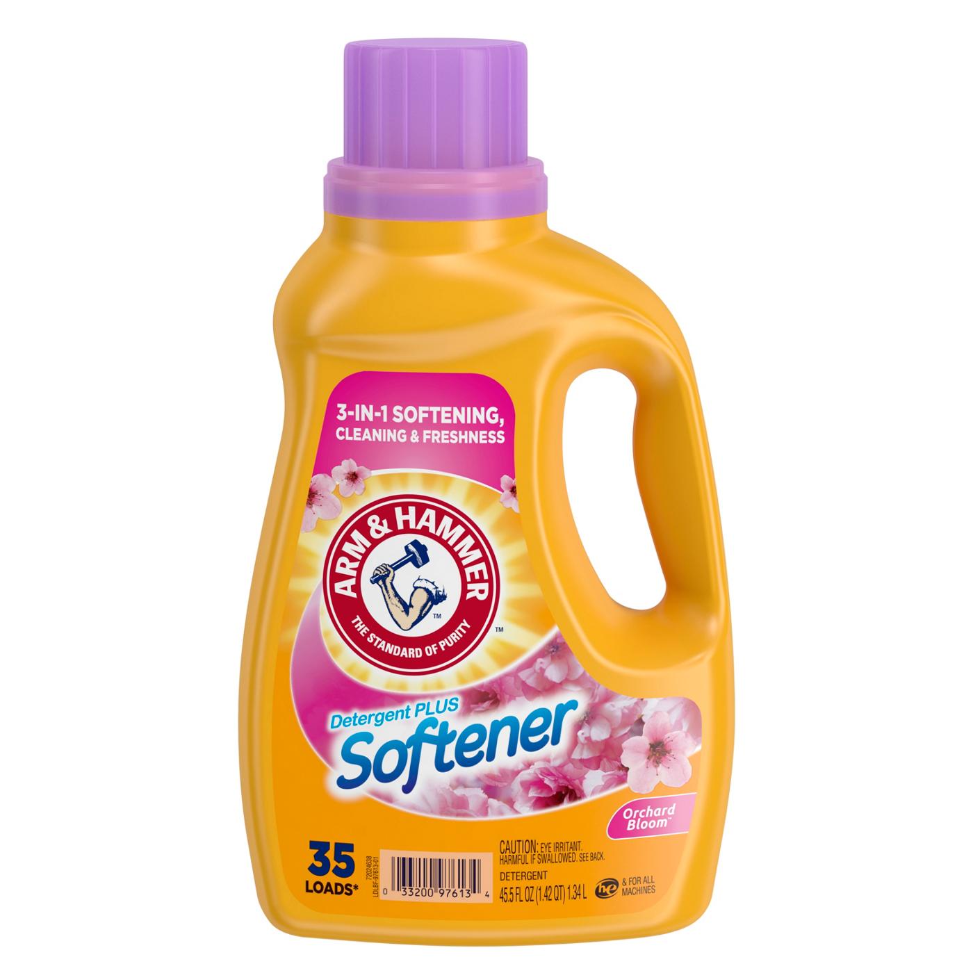 Arm & Hammer Detergent Plus Softener Orchard Bloom Laundry Detergent 35