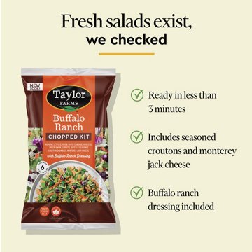 Taylor Farms Buffalo Ranch Chopped Salad Kit