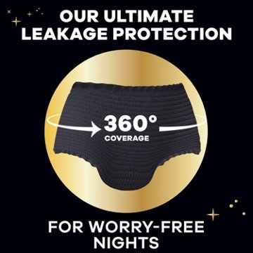 Always ZZZs Disposable Period Underwear - Size S/M