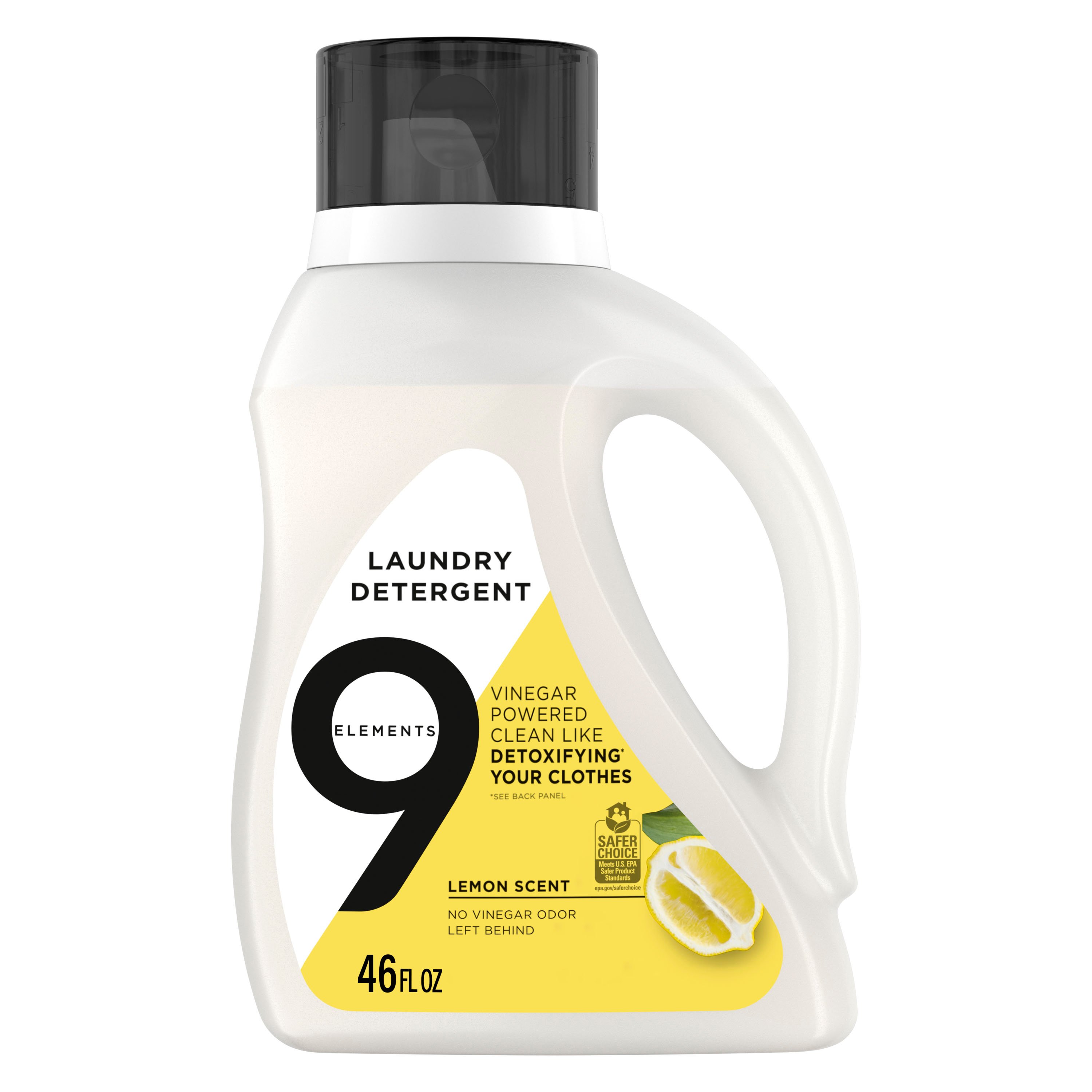 9 Elements Lemon Laundry Detergent Shop Detergent at HEB