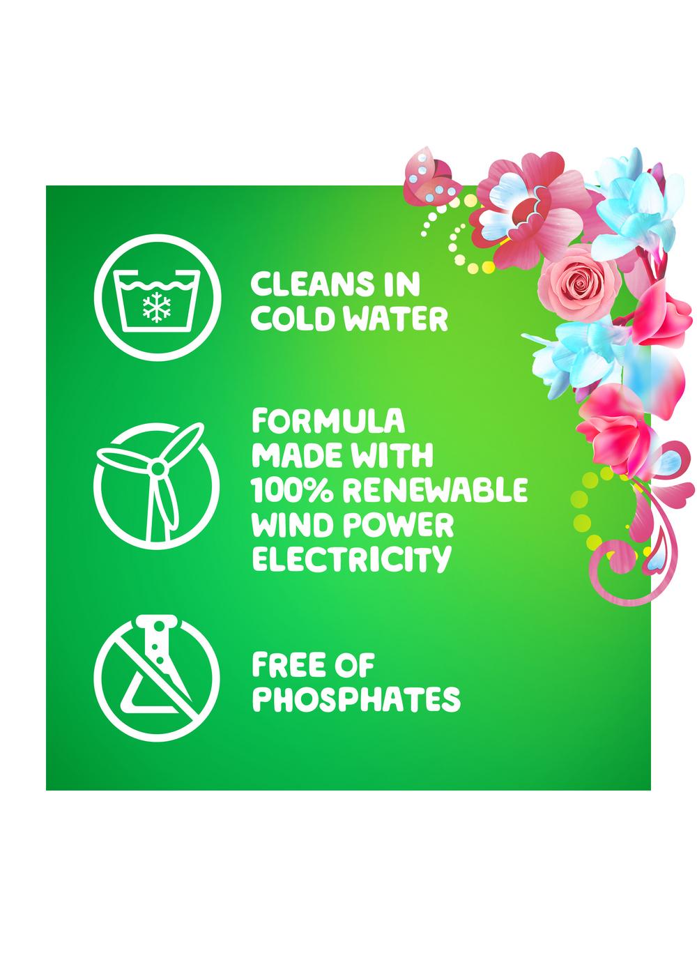 Gain + Aroma Boost HE Liquid Laundry Detergent, 107 Loads - Spring Daydream; image 4 of 6