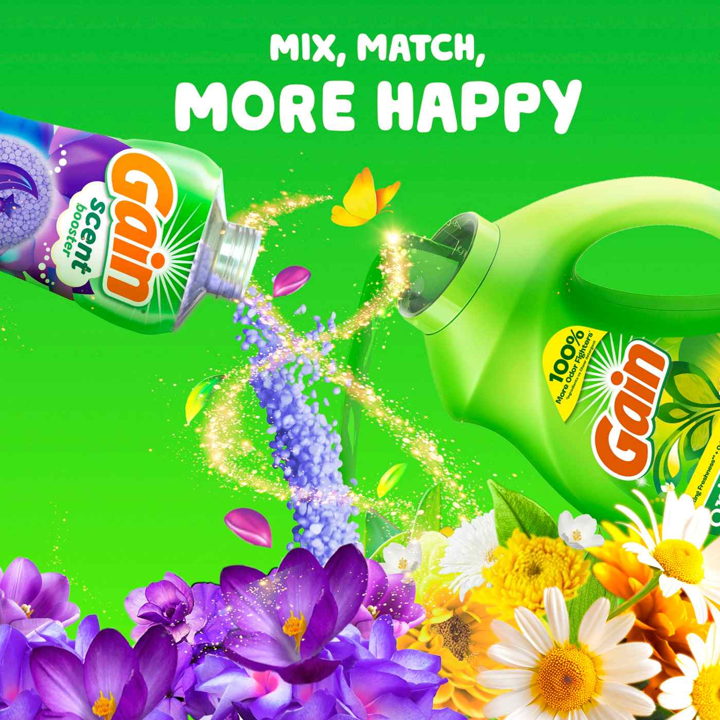 Gain Liquid Laundry Detergent, Original Scent, 100 Loads; image 8 of 19