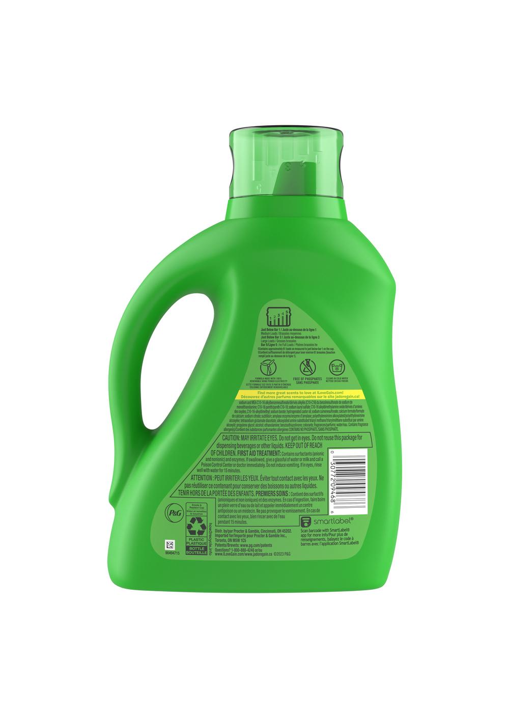 Gain + Aroma Boost HE Liquid Laundry Detergent, 61 Loads - Spring Daydream; image 7 of 8