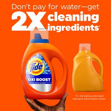 Tide Ultra Oxi Boost Liquid Laundry Detergent, 83 Loads