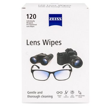 Zeiss Lens Wipes, 120 ct