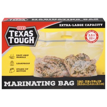 H-E-B Texas Tough Extra Large Marinating Bags