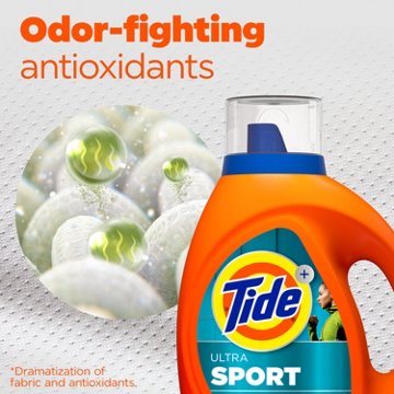 Tide Ultra Sport Liquid Laundry Detergent, 83 Loads
