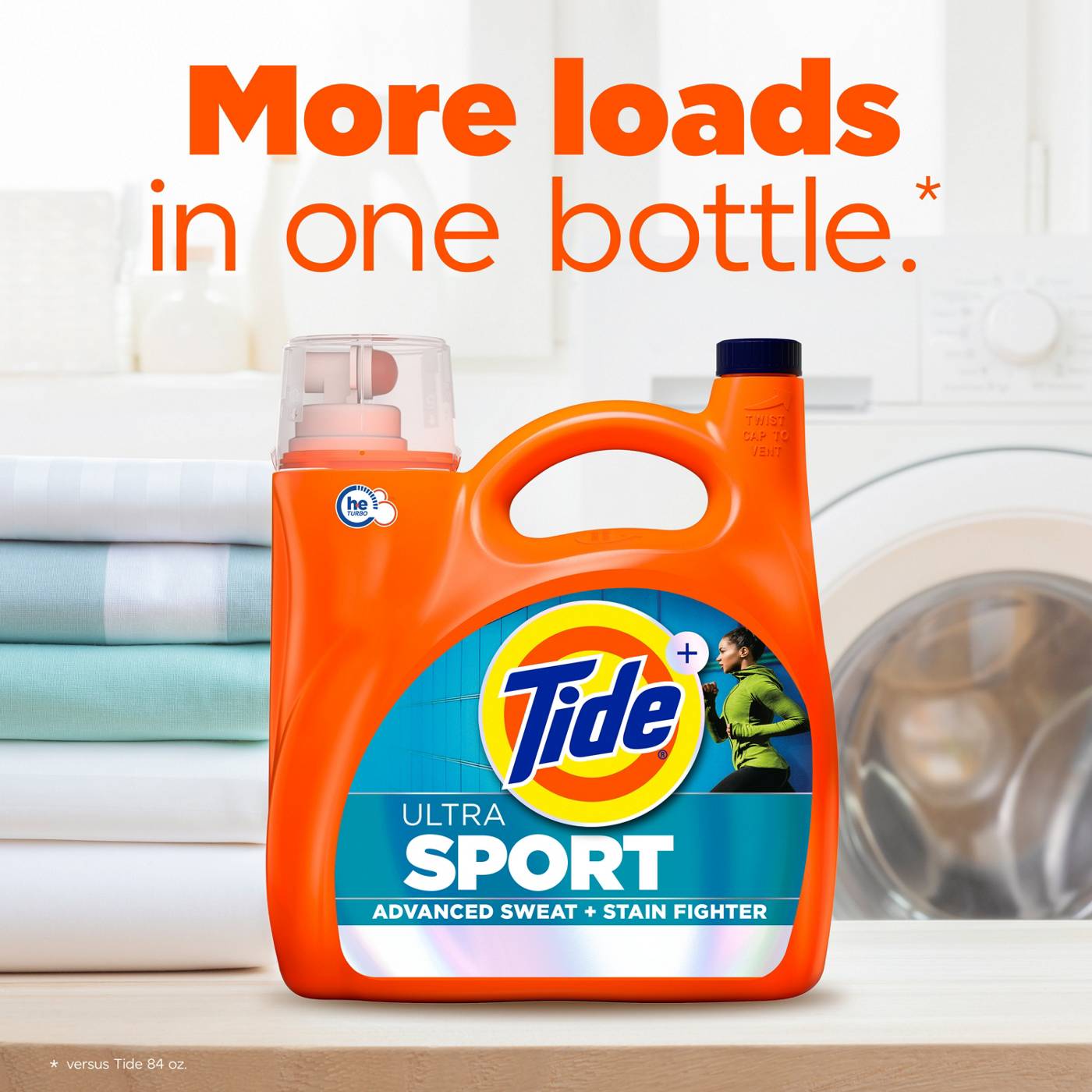 Tide Ultra Sport Liquid Laundry Detergent, 83 Loads; image 6 of 17