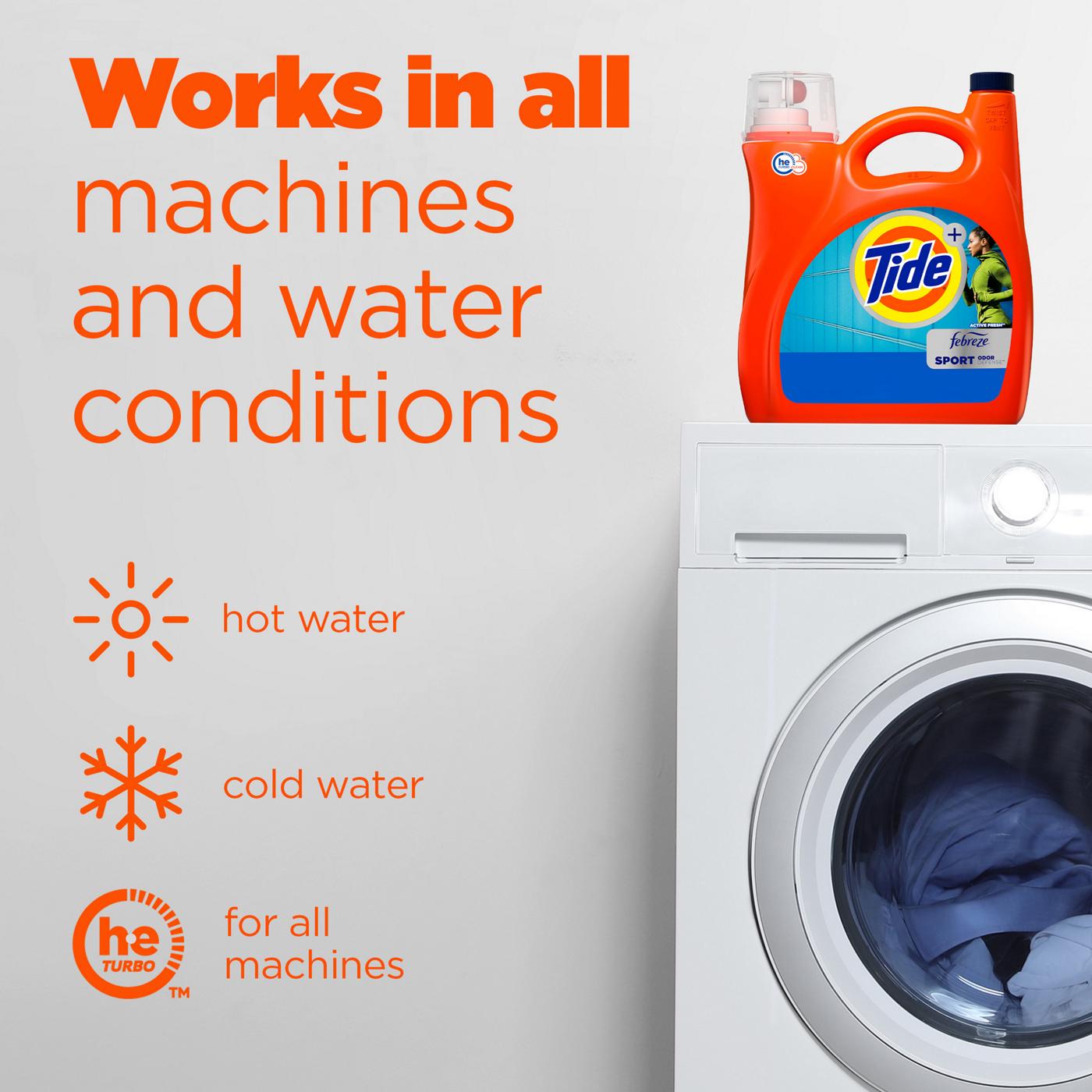 Tide Ultra Sport Liquid Laundry Detergent, 83 Loads; image 16 of 17