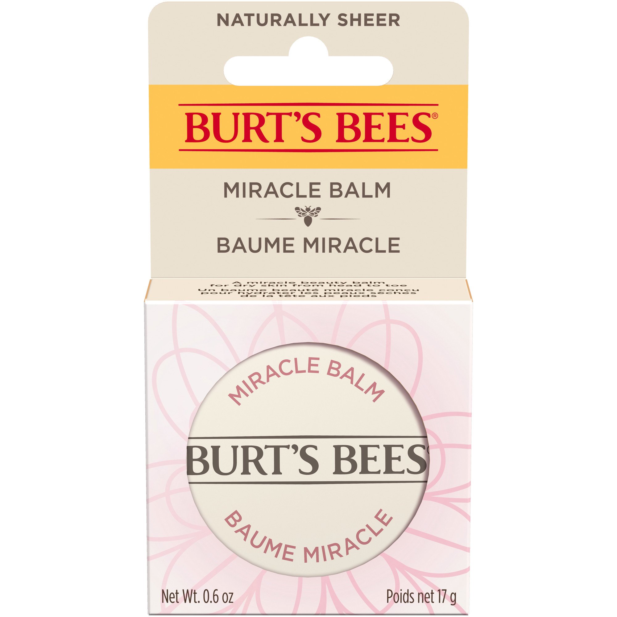 Burt's Bees 100% Natural Miracle Balm - Naturally Sheer - Shop Primer ...