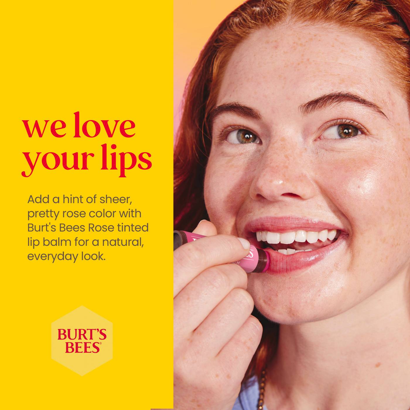 Burt's Bees 100% Natural Moisturizing  Tinted Lip Balm - Daisy; image 5 of 6