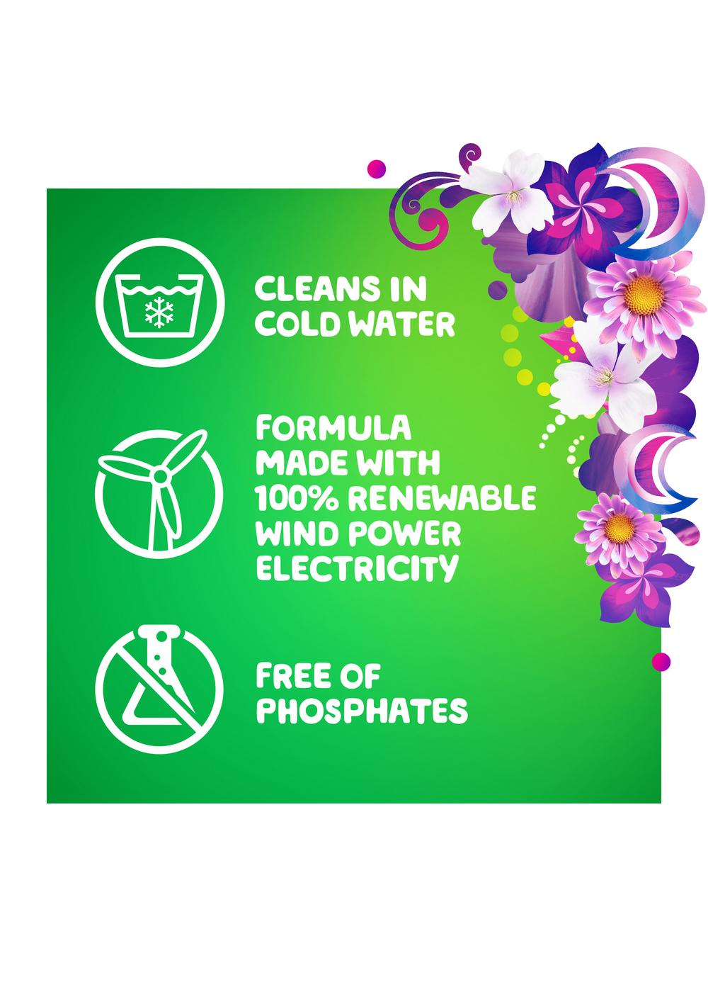 Gain + Aroma Boost HE Liquid Laundry Detergent, 107 Loads - Moonlight Breeze; image 4 of 8