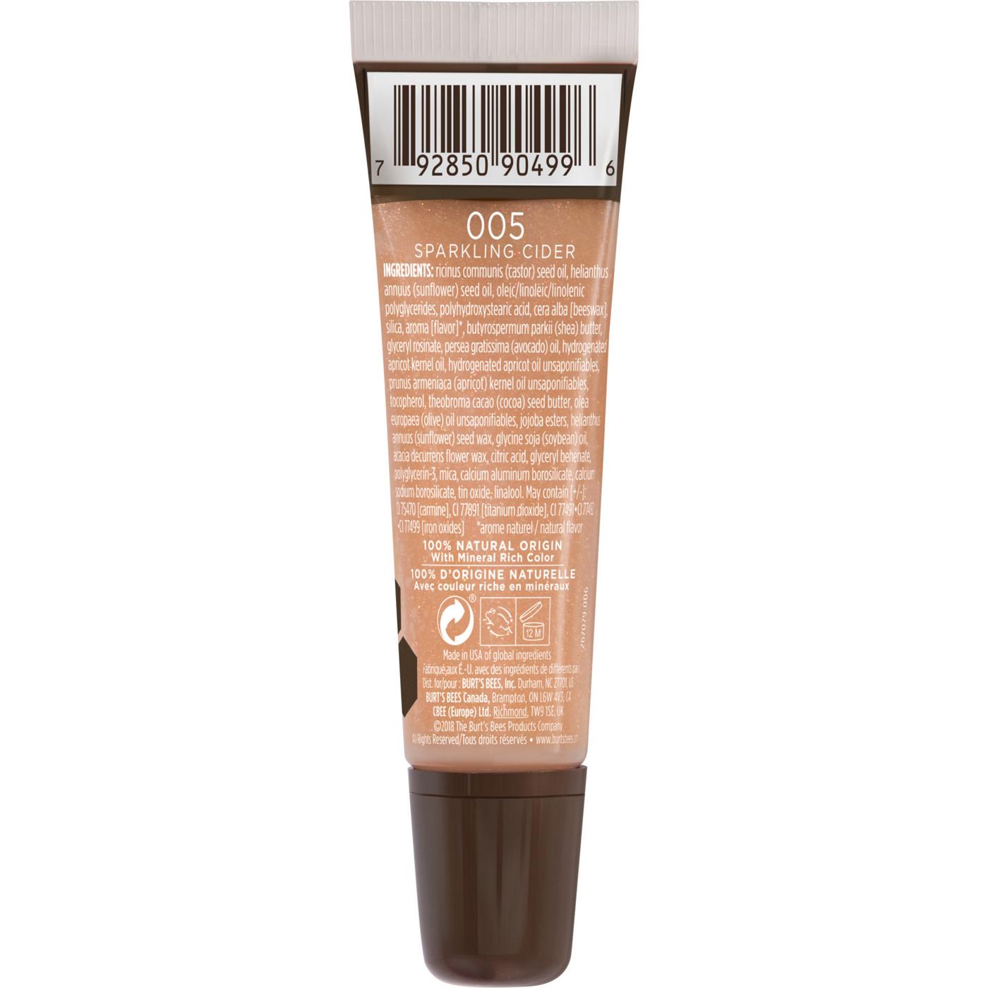 Burt's Bees 100% Natural Origin Moisturizing Lip Gloss - Sparkling Cider; image 6 of 7