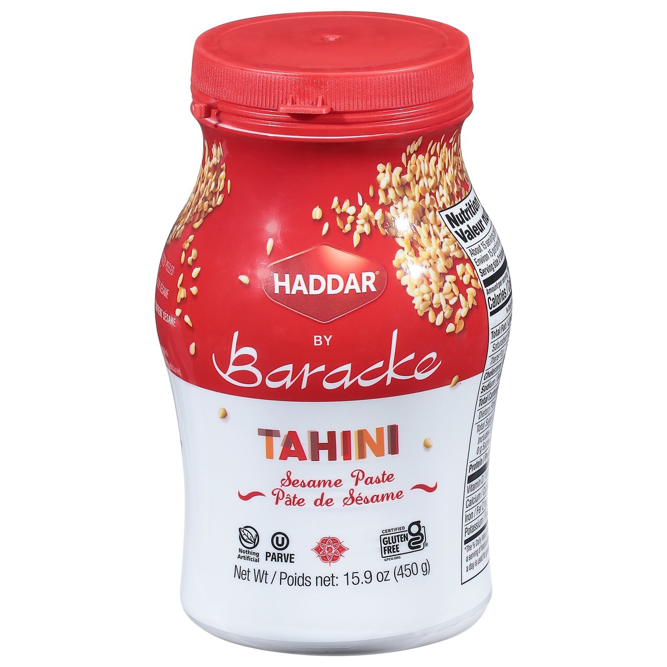 Haddar Baracke Tahini Sesame Paste Shop Specialty Sauces at HEB