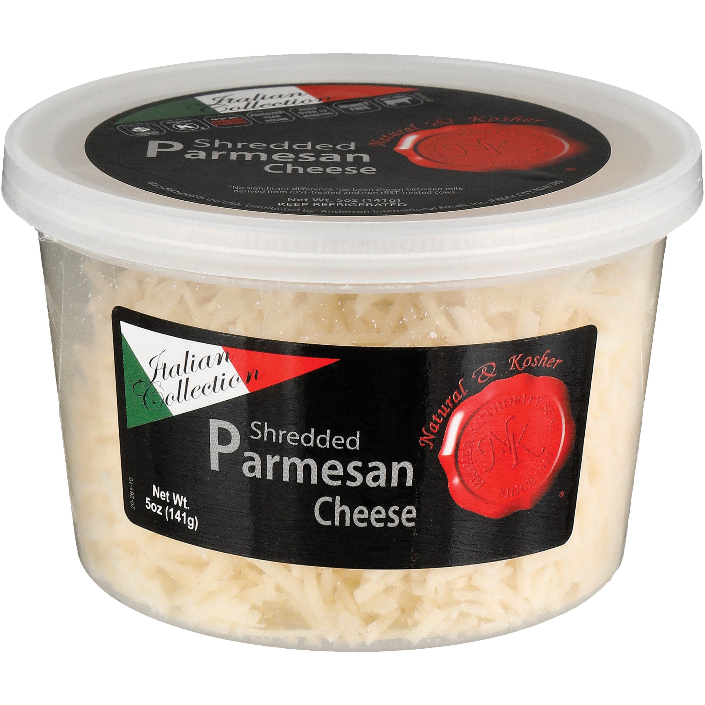 Natural & Kosher Shredded Parmesan Cheese, Kosher Shop Cheese at HEB