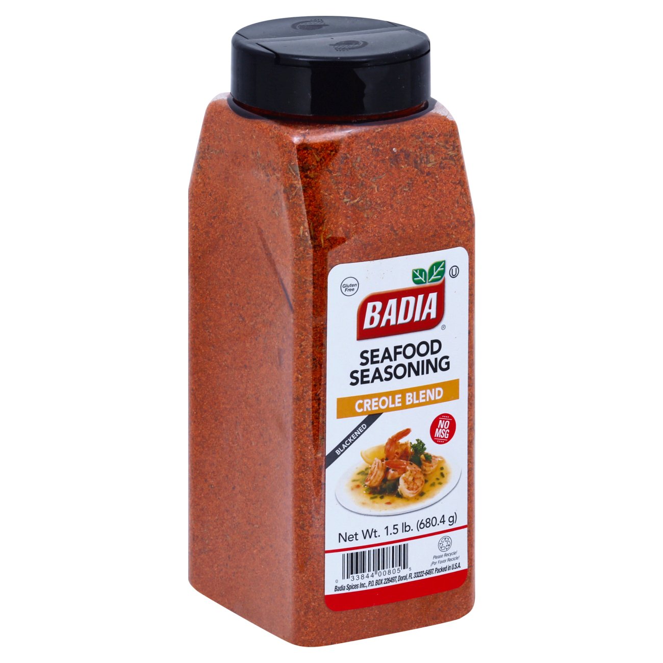 thumbnail image 2 of Seafood Seasoning Creole Blend (Blackened) - 1.5 Lbs - Badia Spices 2 of 12